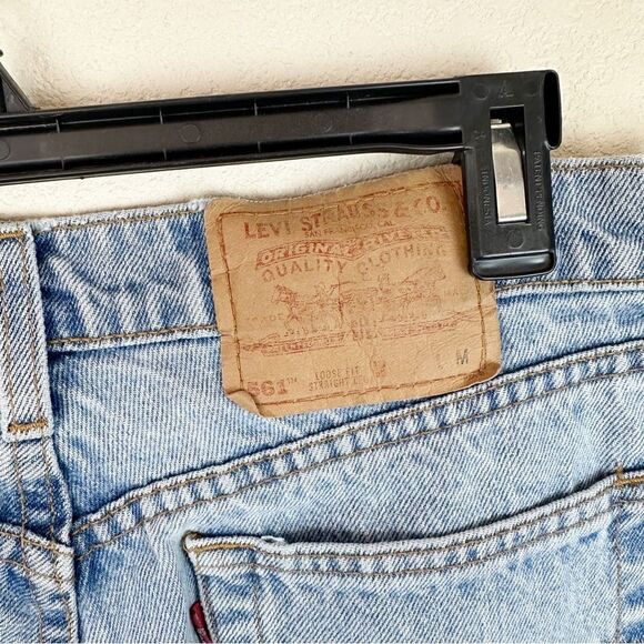 Levis Vintage Mom Jean Denim Tapered Straight Size 14 - Picture 8 of 10